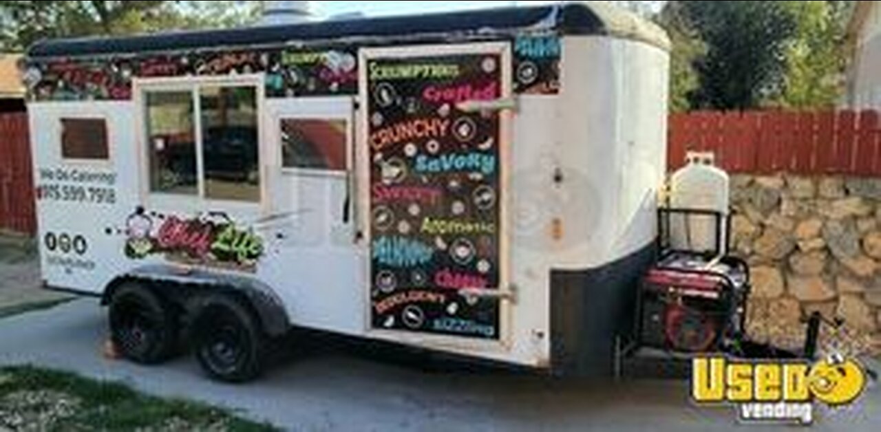 2011 7' x 16' Kitchen Food Trailer | Food Concession Trailer for Sale in Texas