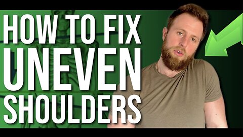 How to Fix Uneven Shoulders | Balancing The Upper Traps & Lats