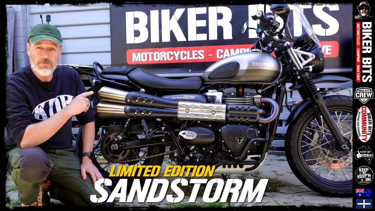 2021 Triumph Street Scrambler - Sandstorm