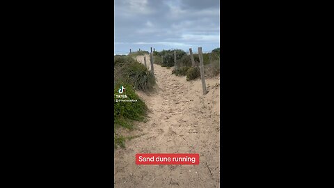 Sand dune running