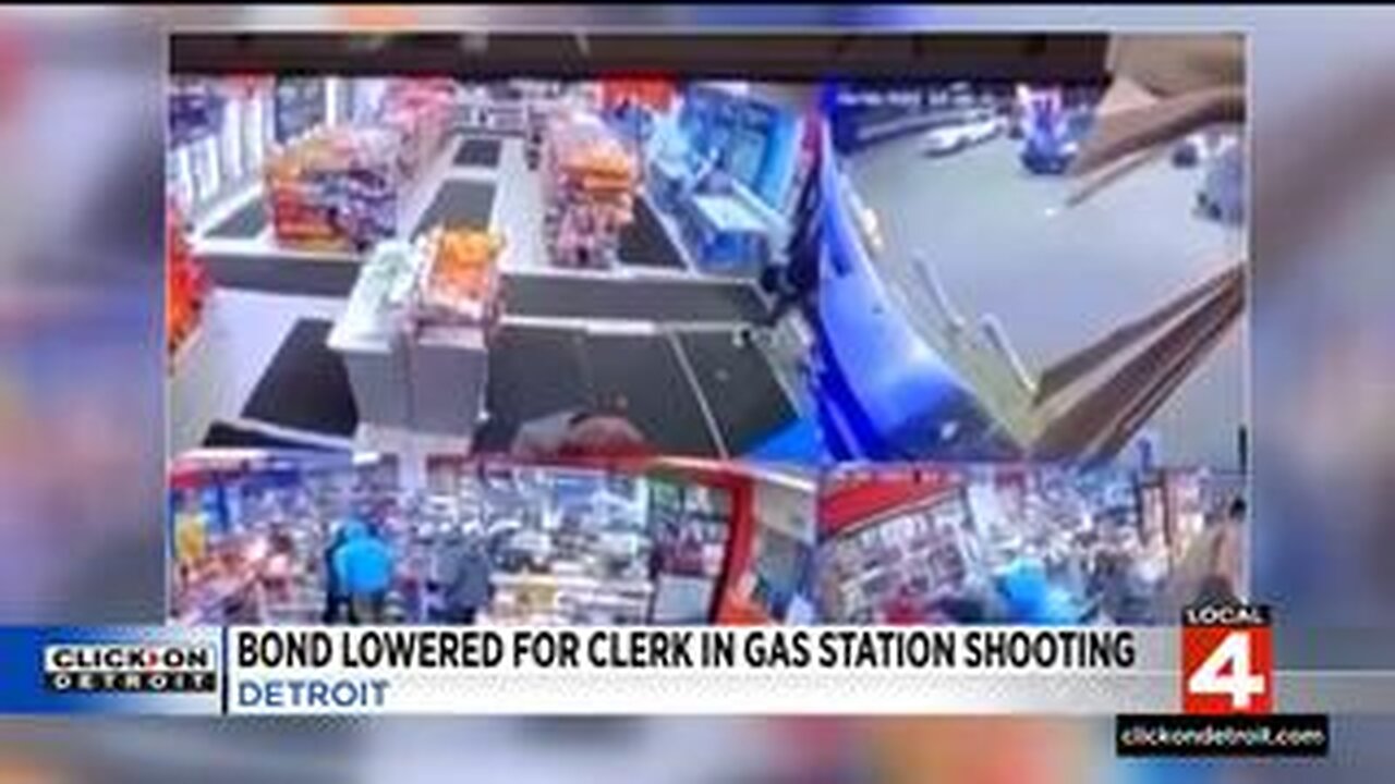 Bond lowered for clerk in Detroit gas station shooting