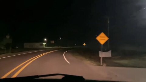 Drove 2.5 hours to fly and no traffic at night?