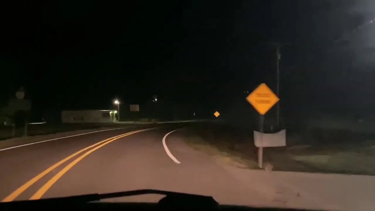 Drove 2.5 hours to fly and no traffic at night?