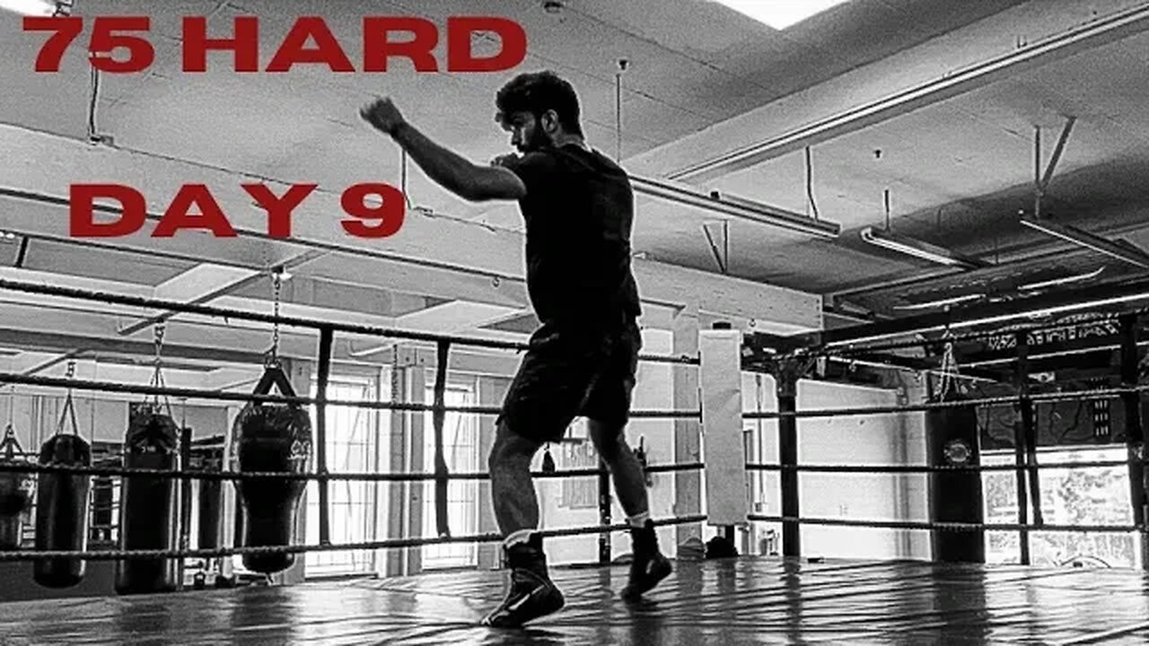 Day 9 🔥 #75hardchallenge #boxing #fitness #workout