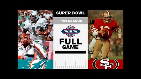 Hall of Fame QBs COLLIDE in Super Bowl XIX!!! Dolphins vs. 49ers FULL GAME! | NFL 1984 Season