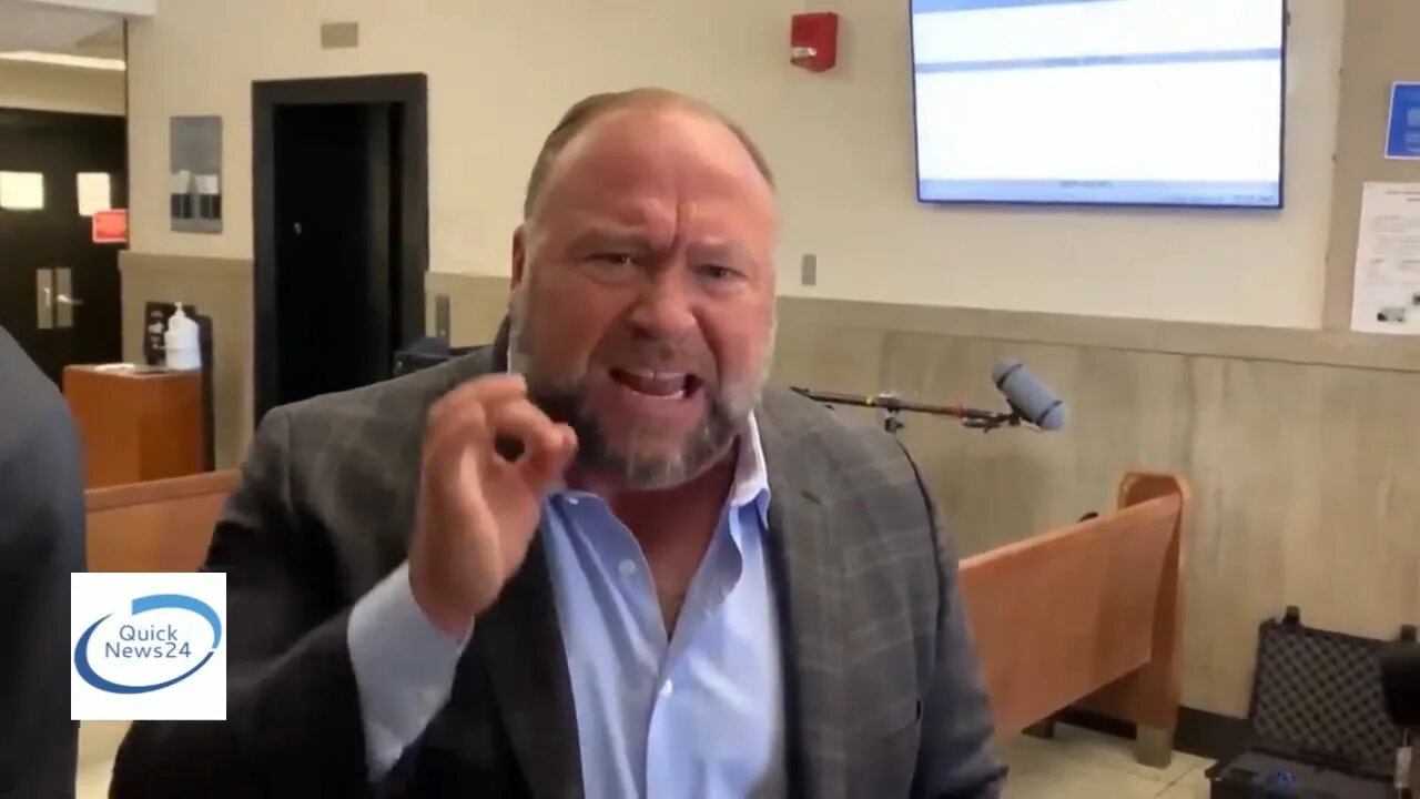 RECOMMENDED: ALEX Jones Gets intense during Court case. Defamation Trial