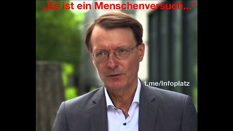 Sie wissen, was sie tun!! Lauterbach gibt es hier selbst zu