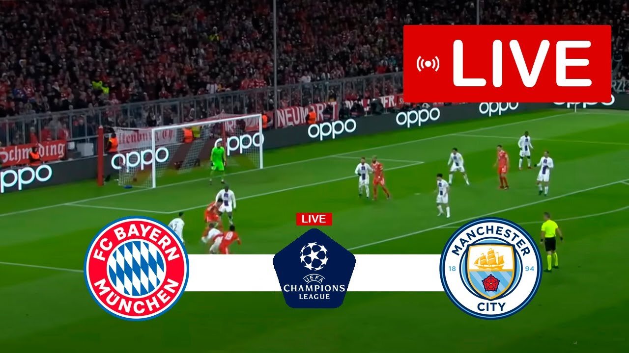 Bayern Munich vs Manchester City LIVE | UEFA Champions League 2023 | Match LIVE Today!