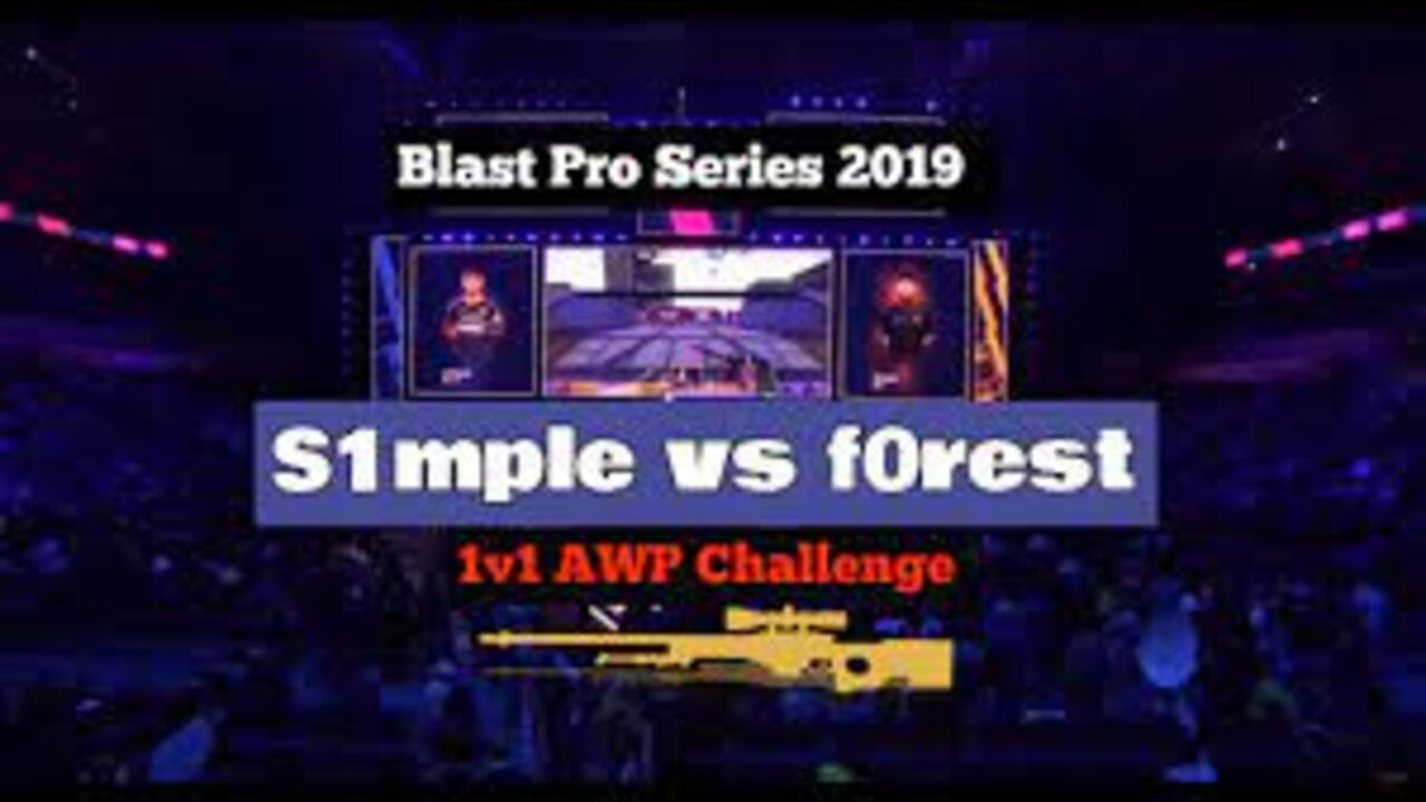 S1mple vs F0rest | Blast Pro Series Moscow 2019