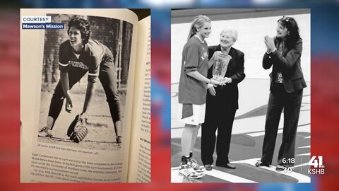 Marlene Mawson, 'the mother of Kansas women's athletics,' begins programs at KU