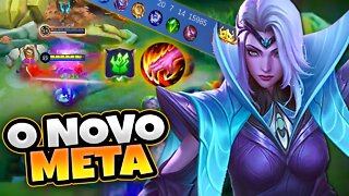 FIZ VALENTINA JUNGLER! CARREGA QUALQUER JOGO | MOBILE LEGENDS