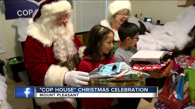 Police deliver Christmas presents to families in Mt Pleasant