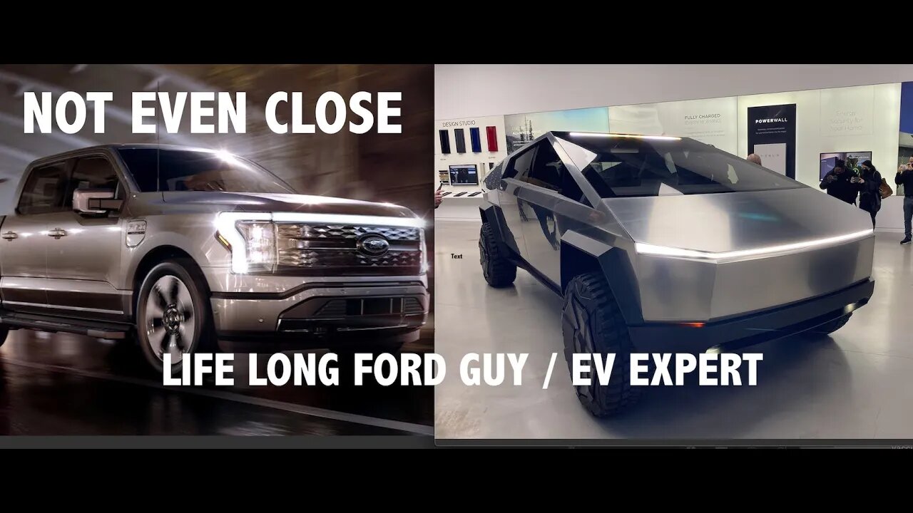 Ford Lightning vs Cybertruck - A lifelong ford truck owner / EV expert calls it like it is! - EP #4