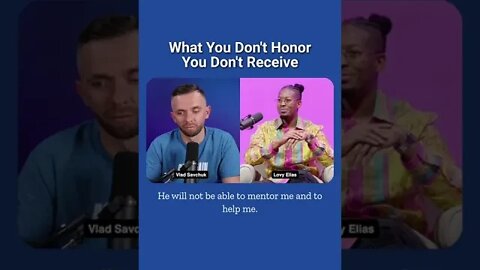 What You Don't Honor, You Don't Receive Reel @Prophet Lovy