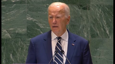 PEOPLE OVER STAYING IN POWER! Biden brings his case to UN