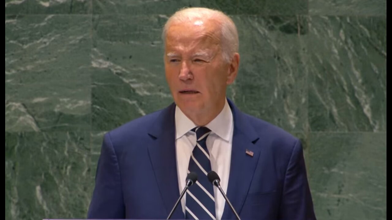 PEOPLE OVER STAYING IN POWER! Biden brings his case to UN