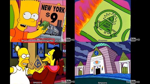 Simpsons Reptilians, Adrenochrome, Robert David Steele, Phil Schneider (1995) by YEBO