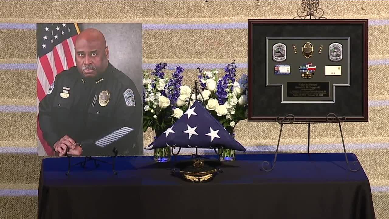 Public memorial service held for Fort Myers Police Chief Derrick Diggs