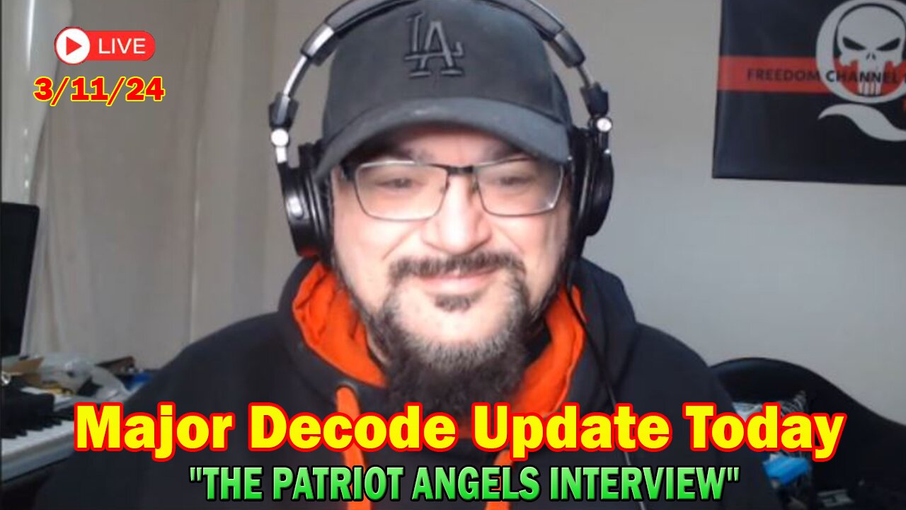 Major Decode Update Today Mar 11: "THE PATRIOT ANGELS INTERVIEW"