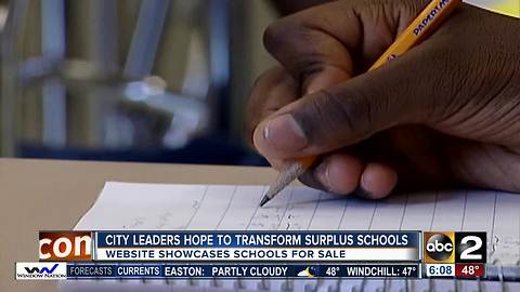 City leaders hope to transform surplus schools into thriving buildings