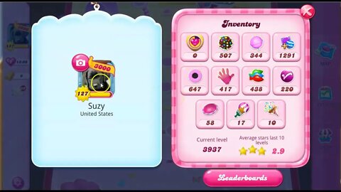 Candy Crush Saga Problem with 99+ Boosters...and introducing a new member of the Fuller Family!