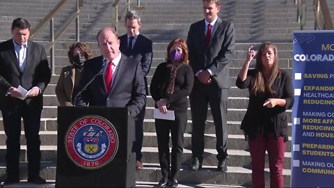 Polis, legislative Democrats discuss legislative priorities for 2022 session