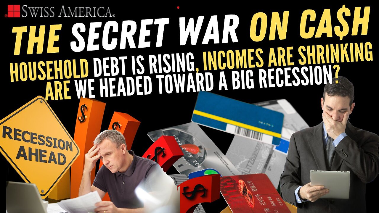 Household Debt is Rising, Incomes are Shrinking; Are We Headed Toward a Big Recession?