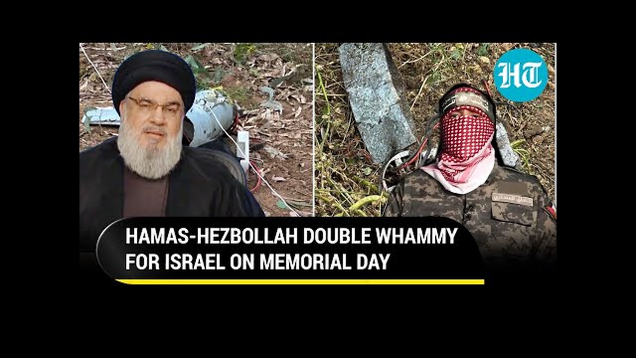 Hezbollah Rains Explosive Drones On North Israel, Hamas Rockets Buzz In South | Watch