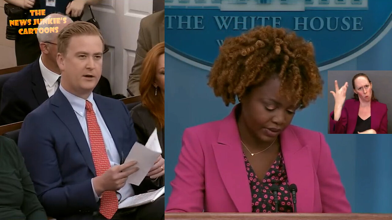 Q: "Why did Biden tell the same story word for word 2 times in the same speech?" Biden's Press Sec: "81 million people" voted for him "to get our economy back on track" and to have "an adult in the room."