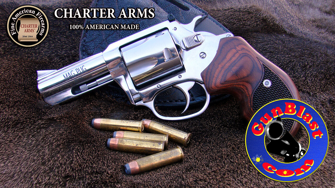 357 Mag Pug High-Polish 5-shot 3-Inch 38 Special / 357 Magnum Revolver from Charter Arms