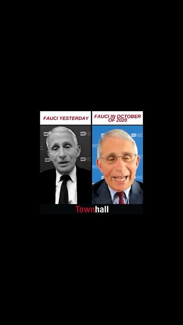 Fauci claimed he never pushed for lockdowns. He lied. #shorts