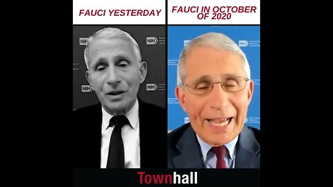 Fauci claimed he never pushed for lockdowns. He lied. #shorts