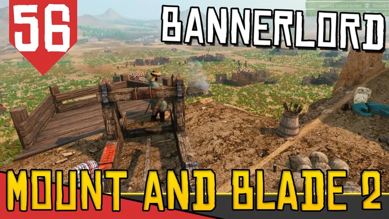 ABUSANDO das CATAPULTAS!- Mount & Blade 2 Bannerlord #56 [Gameplay Português PT-BR]