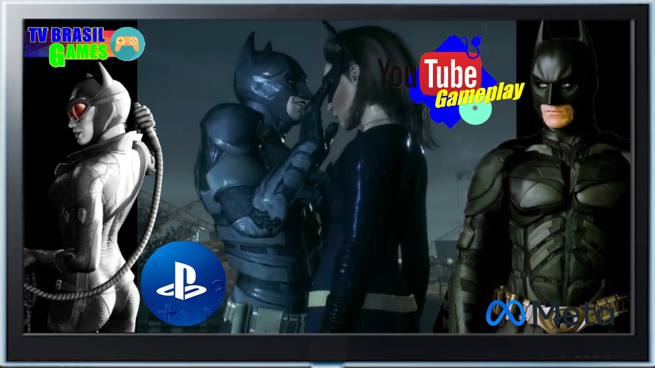 100 EDIÇÃO- BATMAN E MULHER GATO TROCANDO AS BOLAS. (CosVideosCurtos) Gameplay #EstouParticipando