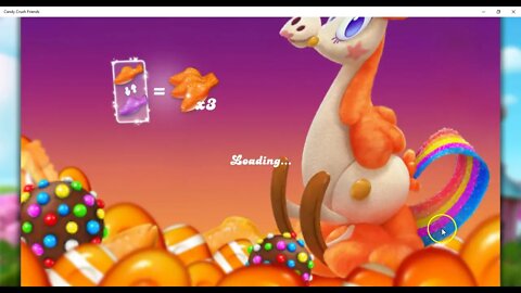 FRIENDS Level 174 Talkthrough, Candy Crush Friends Saga, 25 Moves 0 Boosters