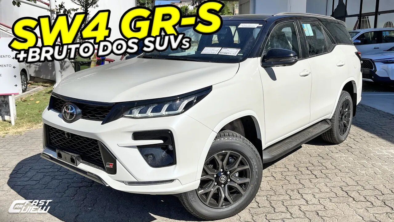 NOVO TOYOTA SW4 GR SPORT 2.8 TURBO DIESEL 4x4 2022 DETALHES QUE NINGUÉM MOSTRA!