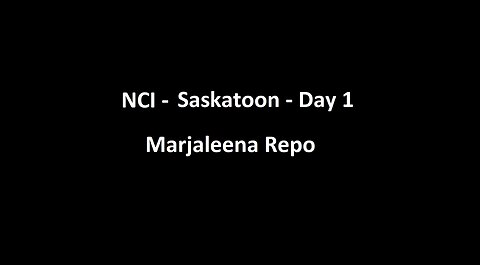 National Citizens Inquiry - Saskatoon - Day 1 - Marjaleena Repo Testimony