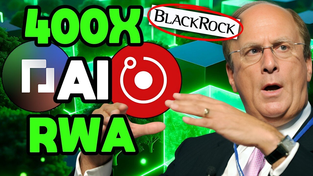 Top 10 RWA And AI Crypto Altcoins To 50X-400X By 2025 (BLACKROCK & GRAYSCALE INVESTMENT!)