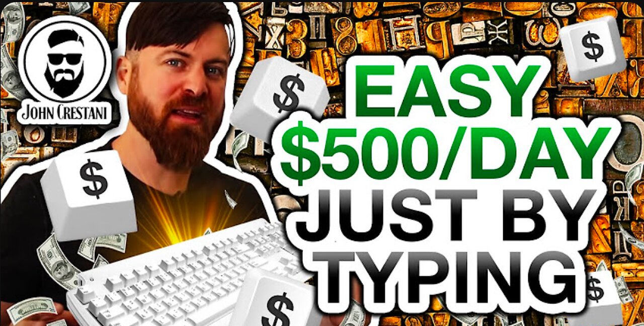 How To Make $500 A Day (PayPal Money) With Just Your Keyboard