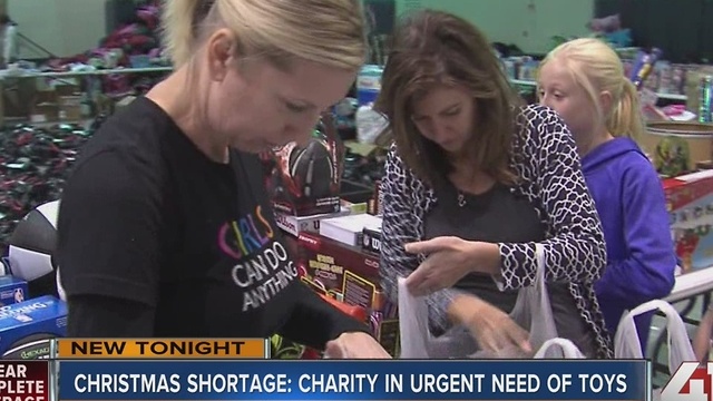 Della Lamb still needs 800 more toy donations