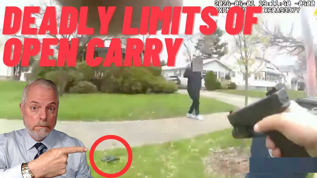 VIDEO! The Deadly Limits on Open Carry!