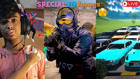 Special 10 Hours Challenge 💪Gameplay Live | Bs Gaming Live