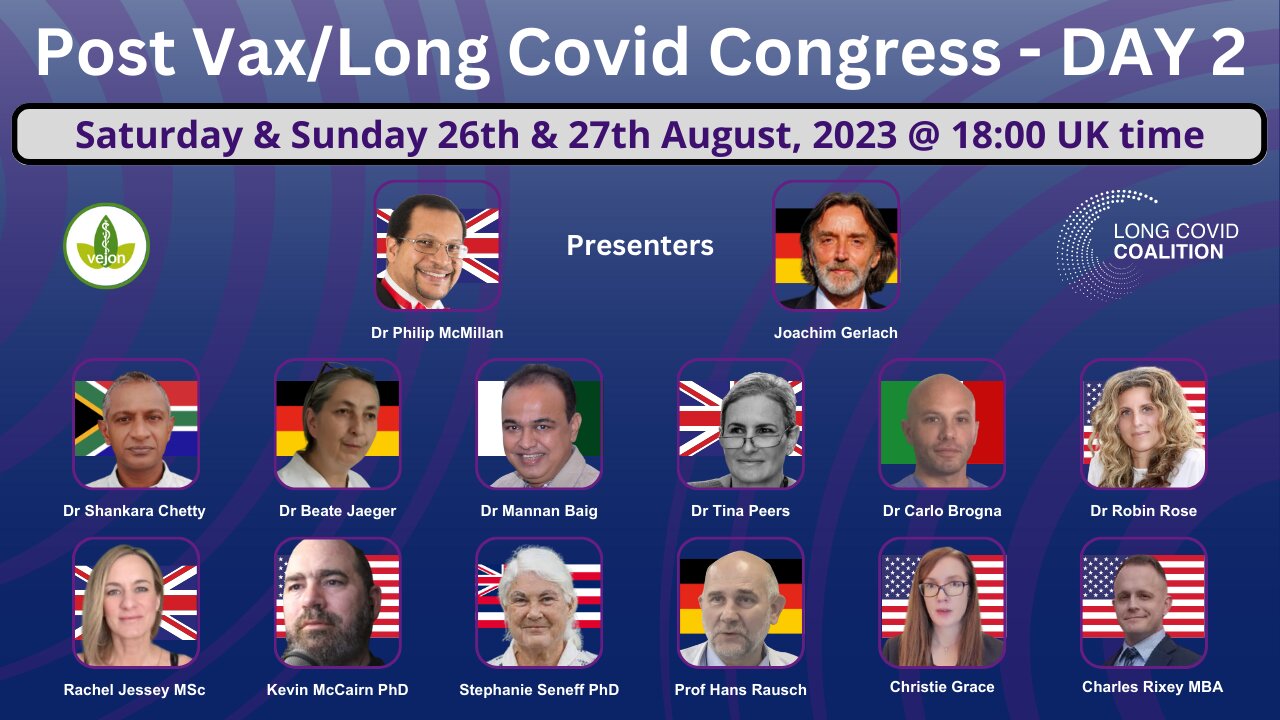 DAY 2 - Post Vax/Long Covid Congress