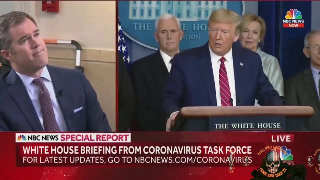 Trump Vs Press C-Virus Edition