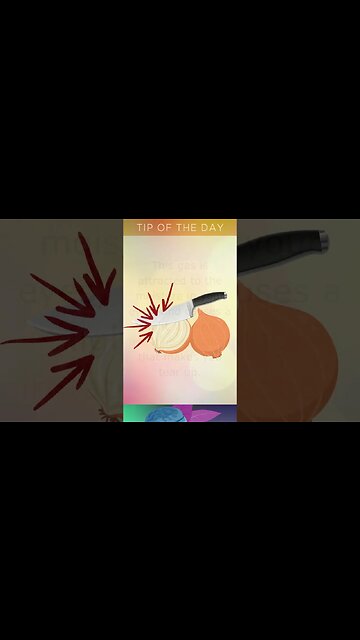 Stop CRYING When CUTTING ONIONS #shorts