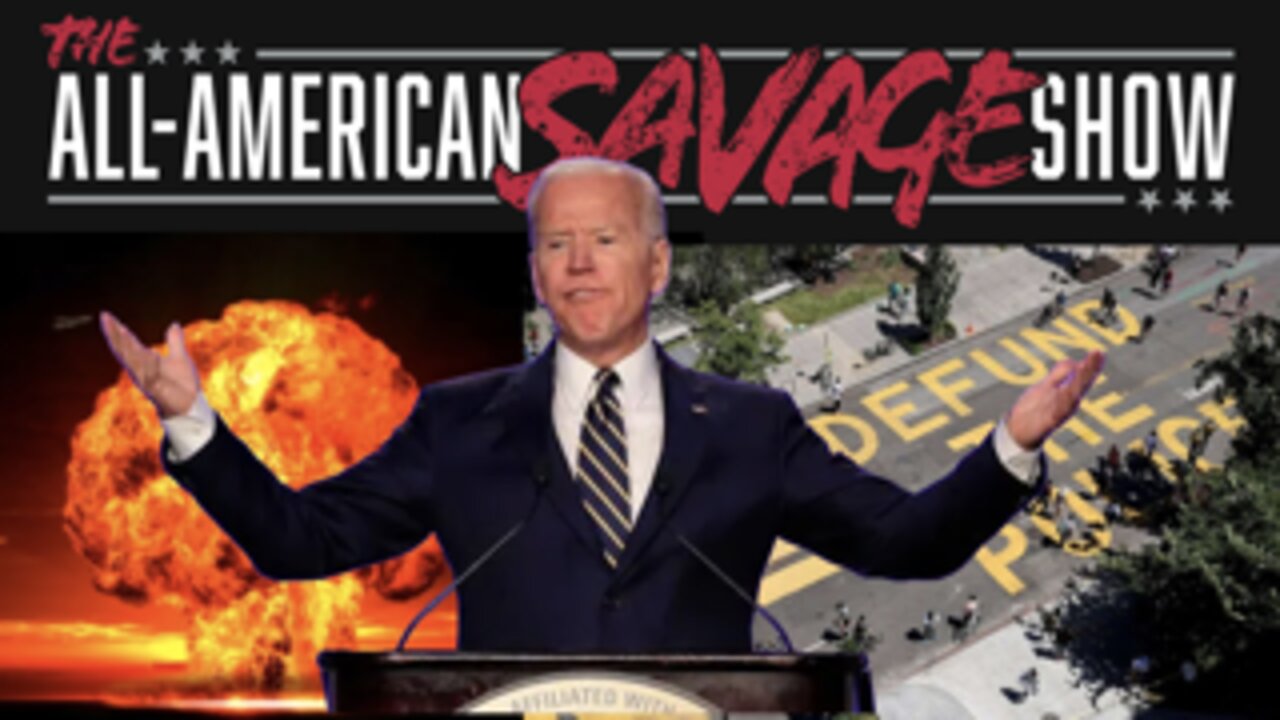 Biden talks NUCLEAR WAR while DNC shifts blame for their "defund the police" rhetoric.