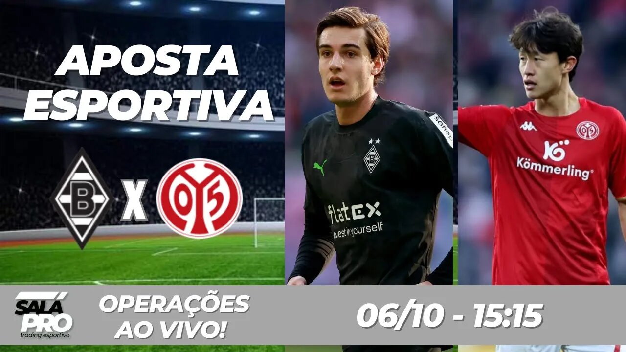 Monchengladbach X Mainz - LIVE AO VIVO 🔴 | Trade Esportivo