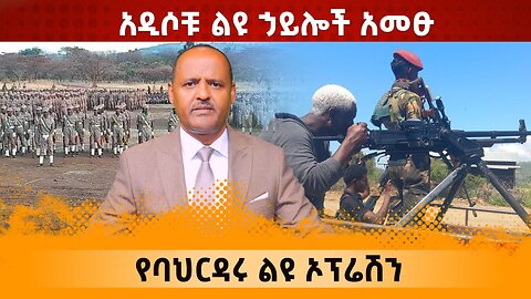 አዲሶቹ ልዩ ሃይሎች አመጹ የባህርዳር ልዩ ኦፕሬሽን