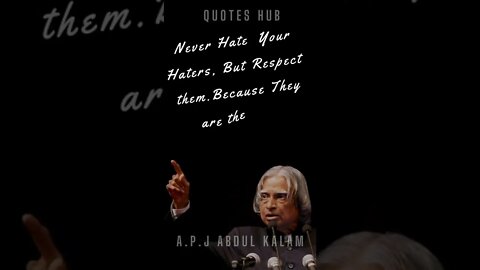 One of the Most Inspiring Quotes from APJ Abdul Kalam || #quotes || #shorts