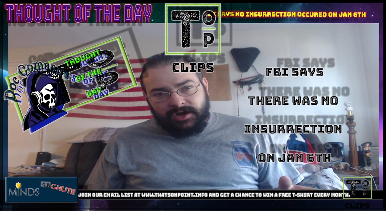 FBI Says There Was No Insurrection On Jan 6th (Clean)